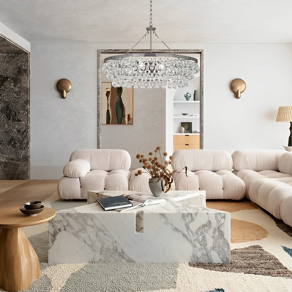 Eamon Large Chandelier 35''W - Image 3