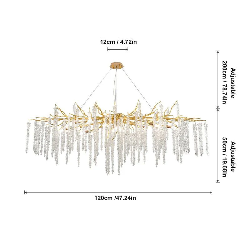 Eileen White Branch Chandelier - Image 7