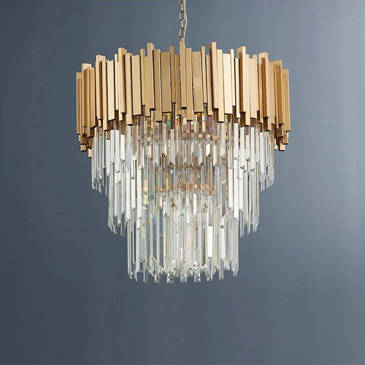 Elian Kaia Crystal Pendant Chandelier - Image 2