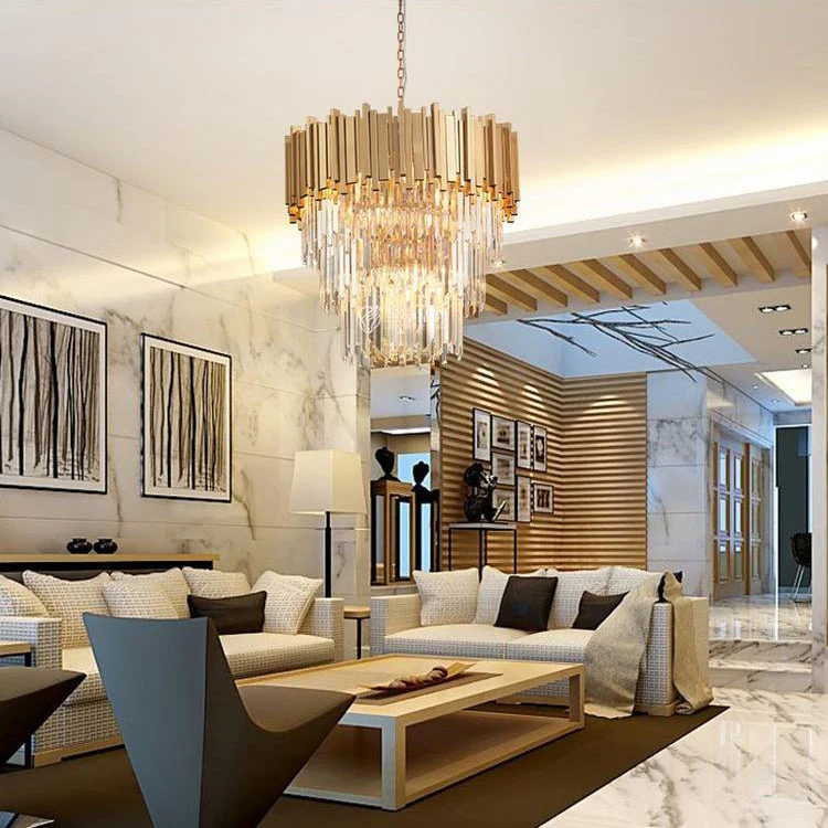 Elian Kaia Crystal Pendant Chandelier - Image 3