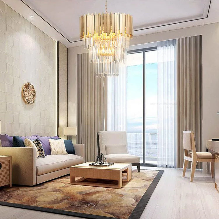 Elian Kaia Crystal Pendant Chandelier - Image 4
