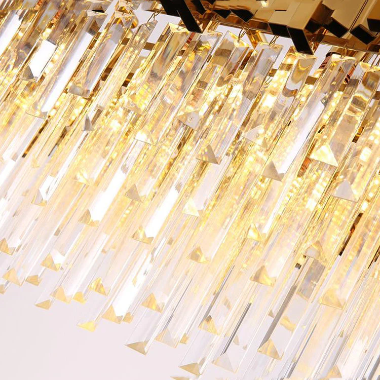 Elian Oval Crystal Chandelier - Image 8