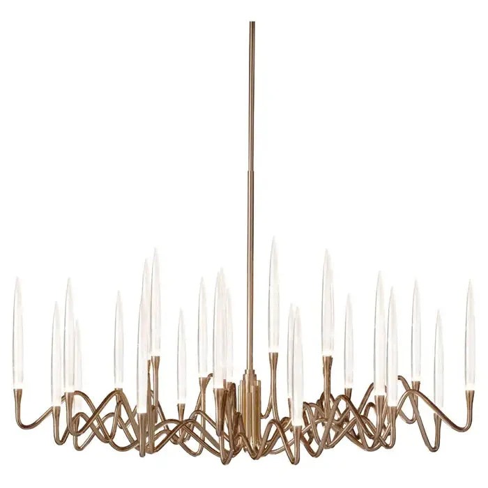 Elijah Crystal Round Chandelier D33'' 47''  55'' - Image 11