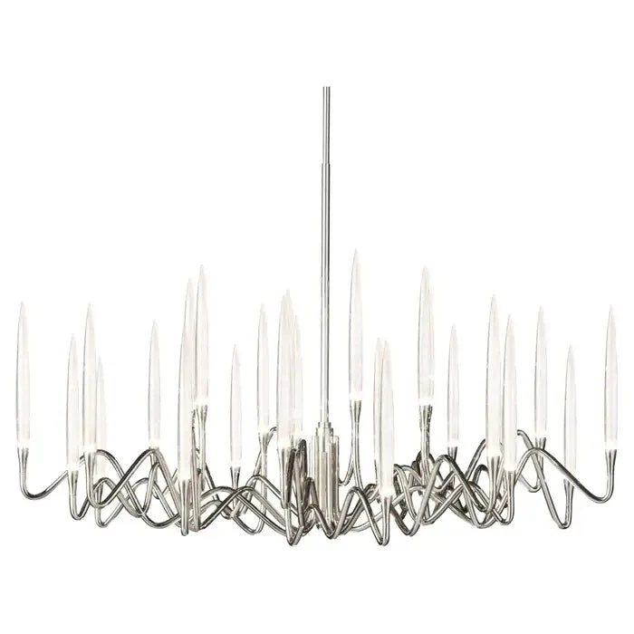 Elijah Crystal Round Chandelier D33'' 47''  55'' - Image 12