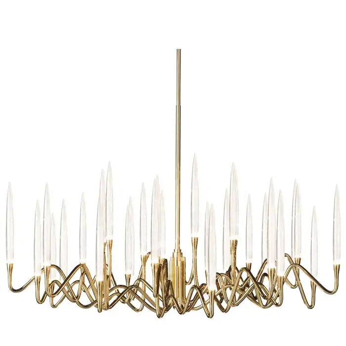 Elijah Crystal Round Chandelier D33'' 47''  55'' - Image 15
