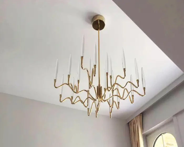 Elijah Crystal Round Chandelier D33'' 47''  55'' - Image 21