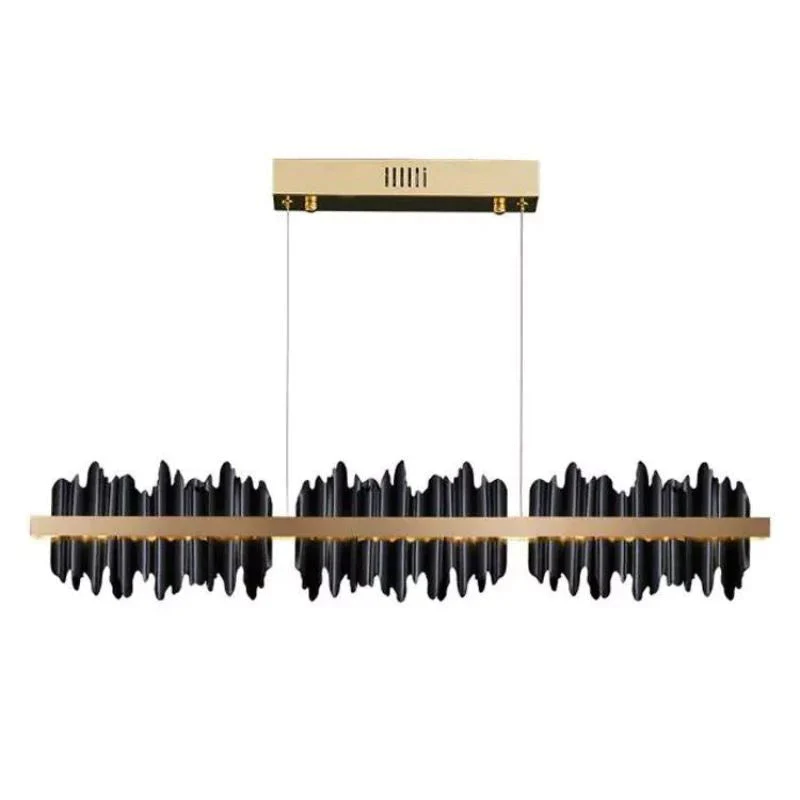 Elvira Modern Sculpture Linear Chandelier - Image 12