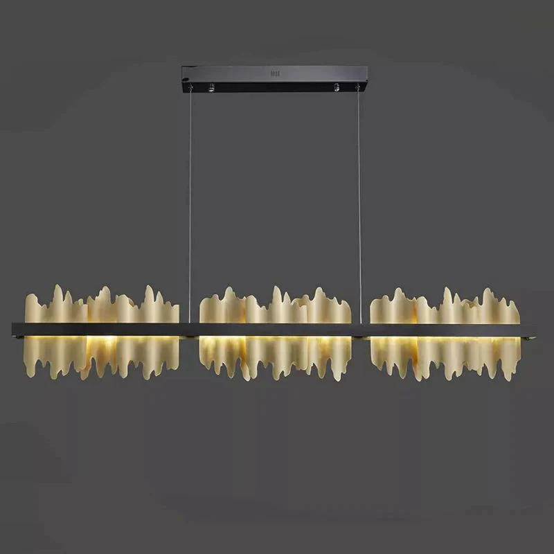 Elvira Modern Sculpture Linear Chandelier - Image 13