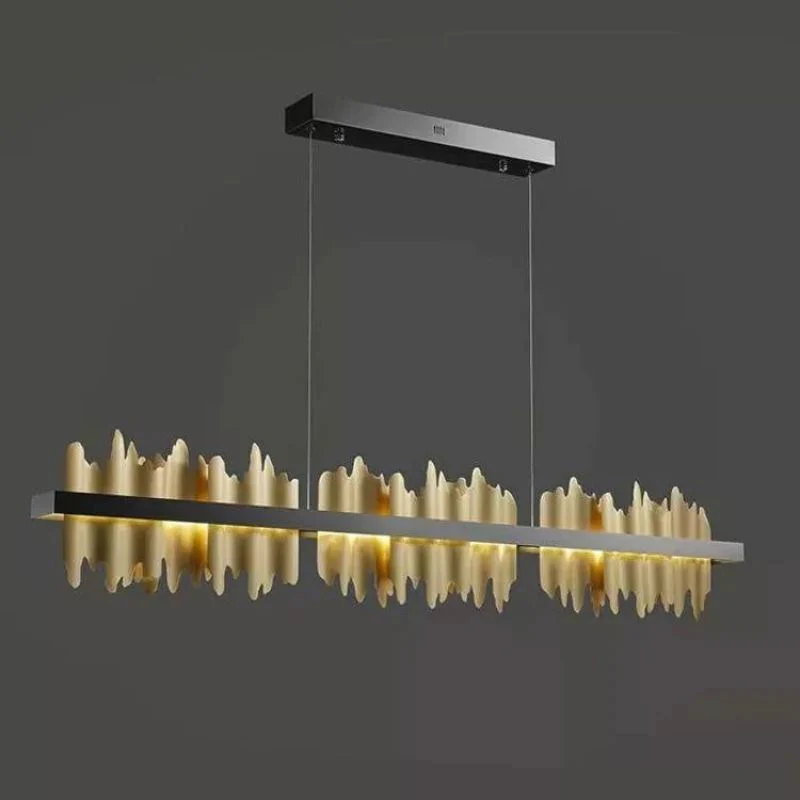 Elvira Modern Sculpture Linear Chandelier - Image 2