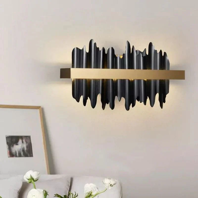 Elvira Modern Sculpture Wall Sconce - Image 5