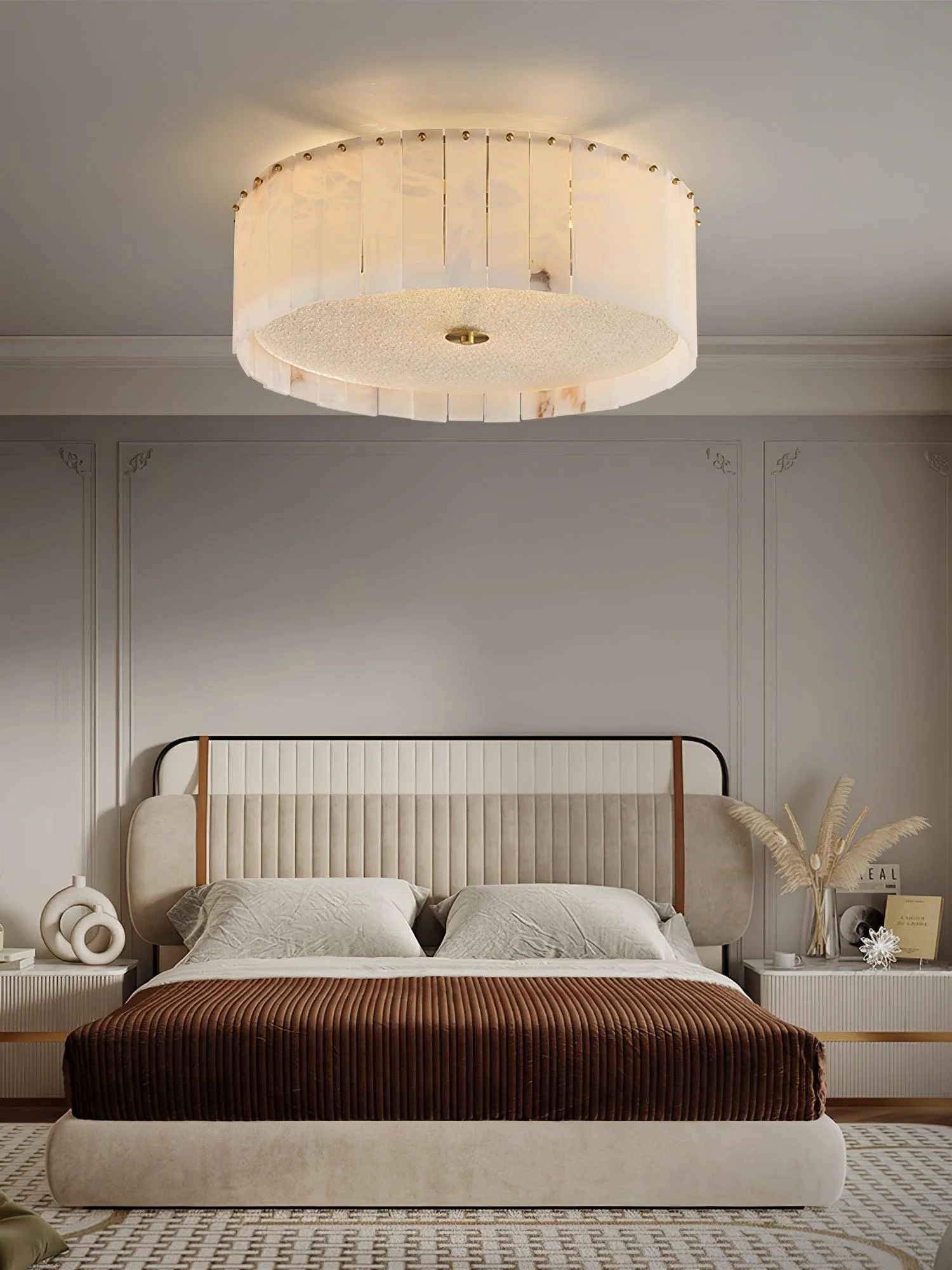 Elysian Alabaster Ceiling Lamp - Image 11