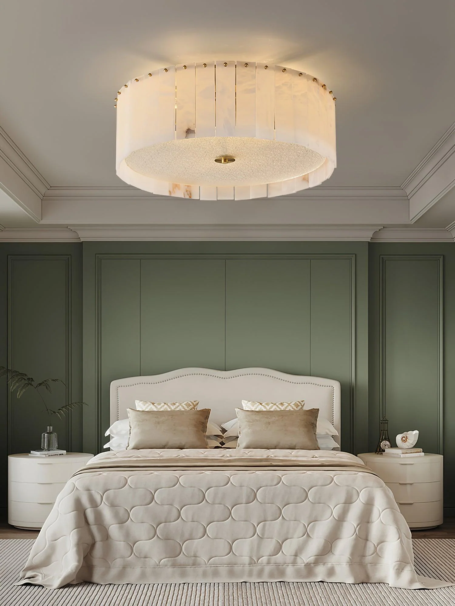 Elysian Alabaster Ceiling Lamp - Image 12