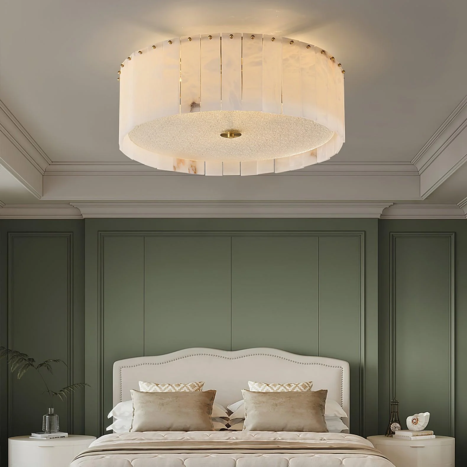 Elysian Alabaster Ceiling Lamp - Image 14