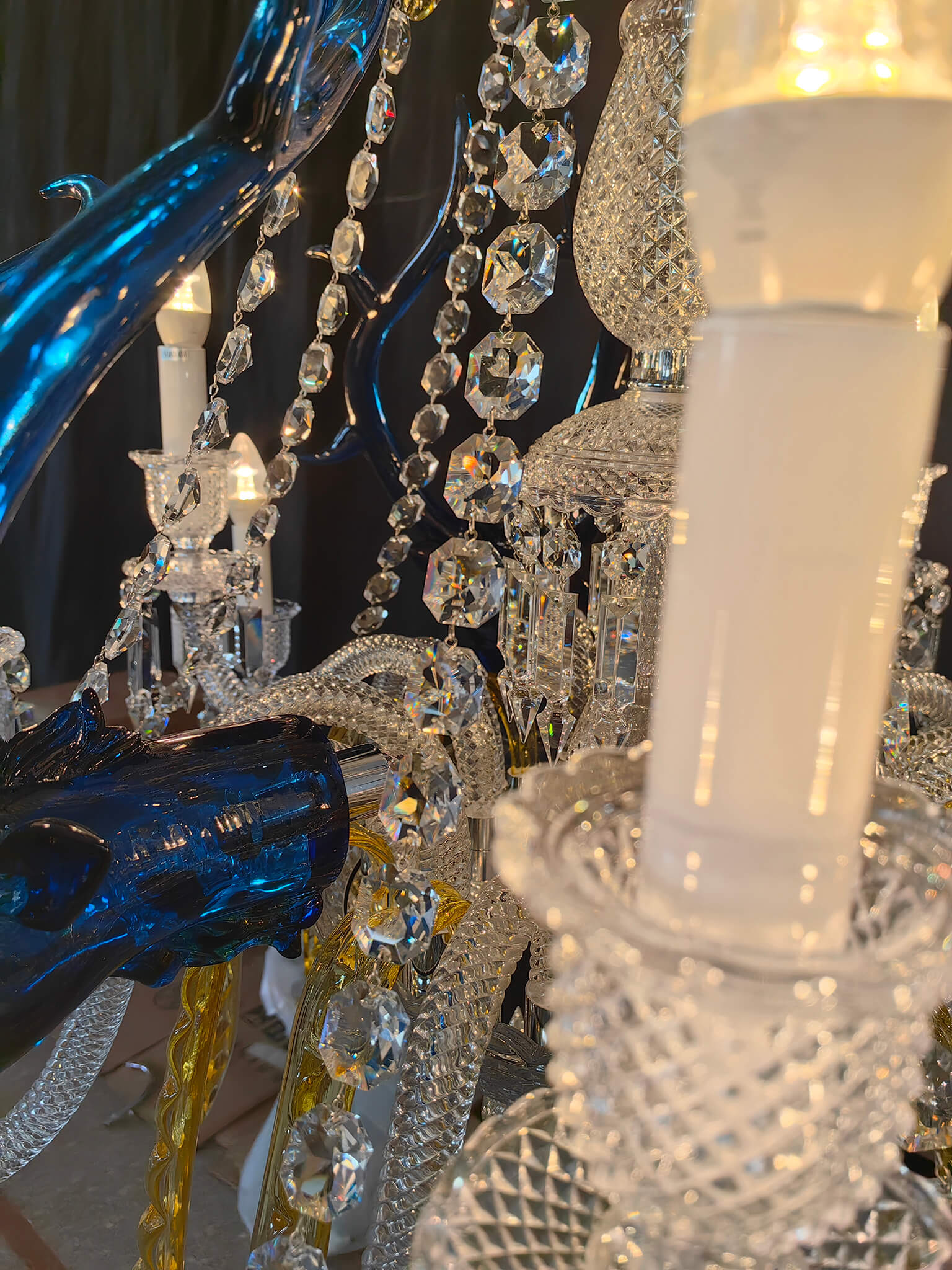 Entrance Zenith Deer Baccarat crystal chandelier - Image 2