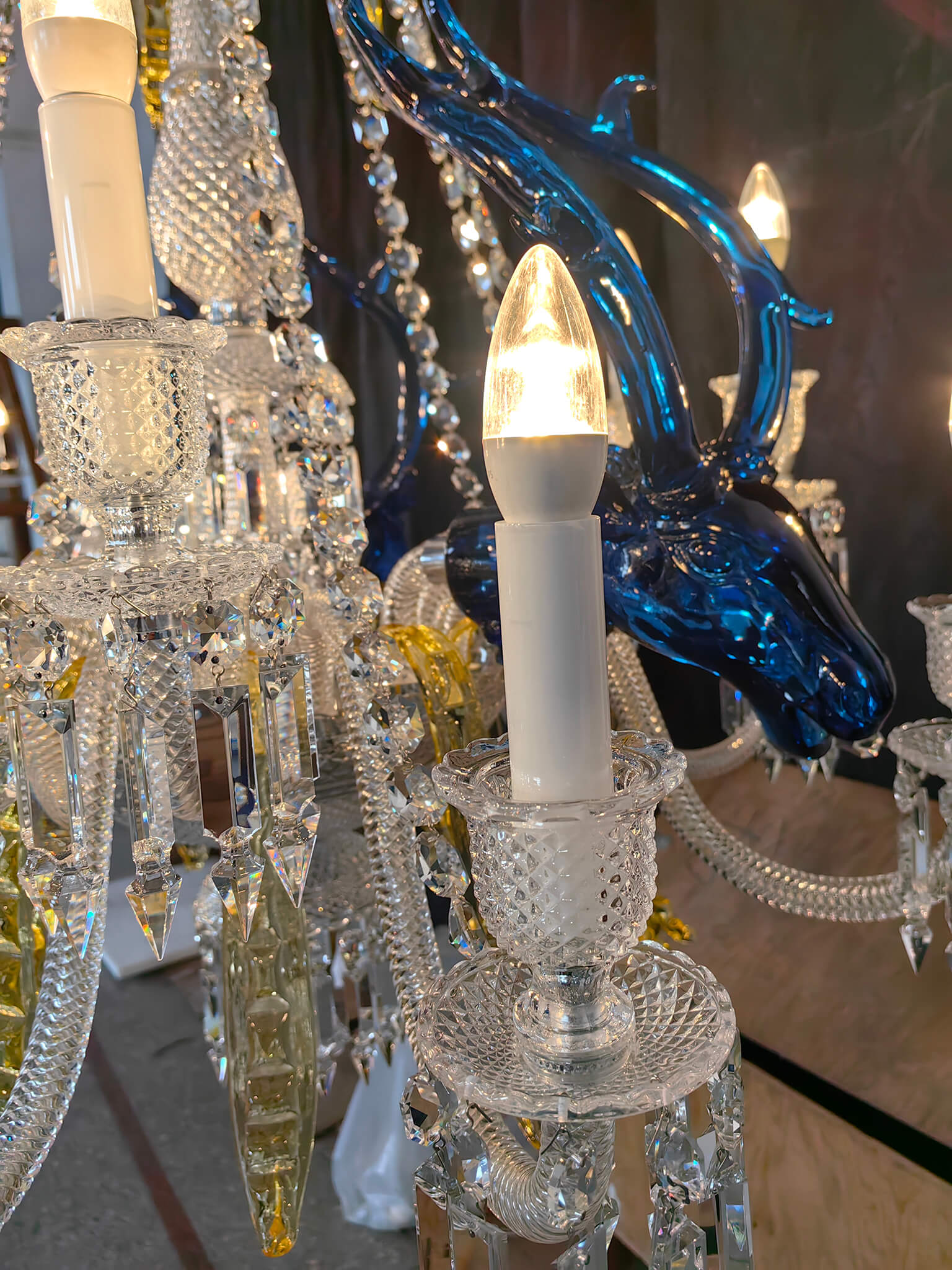 Entrance Zenith Deer Baccarat crystal chandelier - Image 7