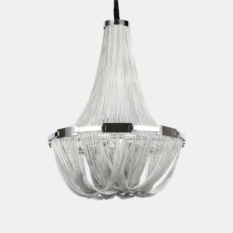 Eldorado Luxury Aluminum Chain Tassel Chandelier - Image 11