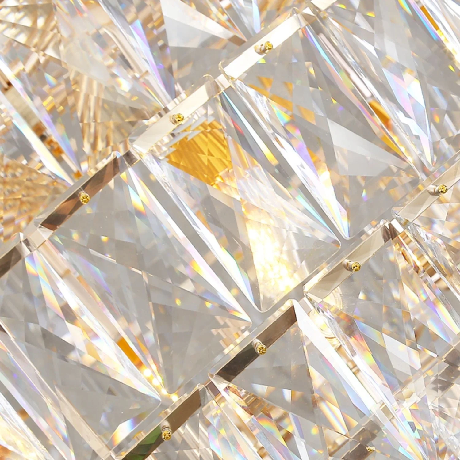 Extra Large Foyer Pure Crystal Ceiling Light Fixture Living Room Entrance Staircase Chandelier - Image 14