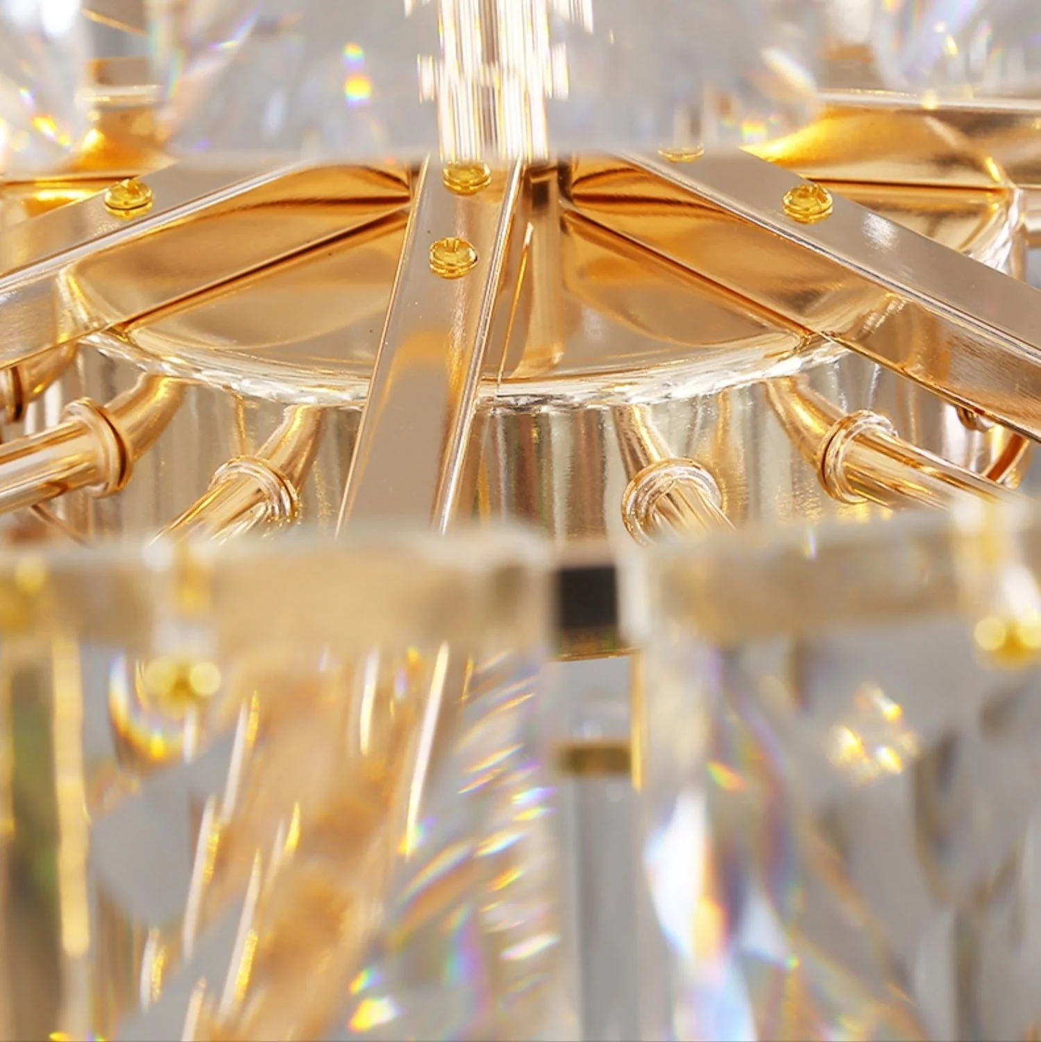 Extra Large Foyer Pure Crystal Ceiling Light Fixture Living Room Entrance Staircase Chandelier - Image 15