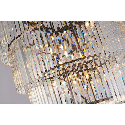 Extra Large 7-Tier Luxury Crystal Chandelier in Black/Coffee/Gold/Chrome Finish Color - Image 6