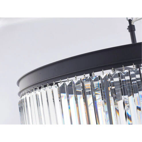 Extra Large 7-Tier Luxury Crystal Chandelier in Black/Coffee/Gold/Chrome Finish Color - Image 8