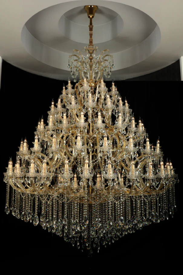 Extra Large Multi-tiered Candle Light  Crystal Chandelier for Hotel/Restaurant - Image 18