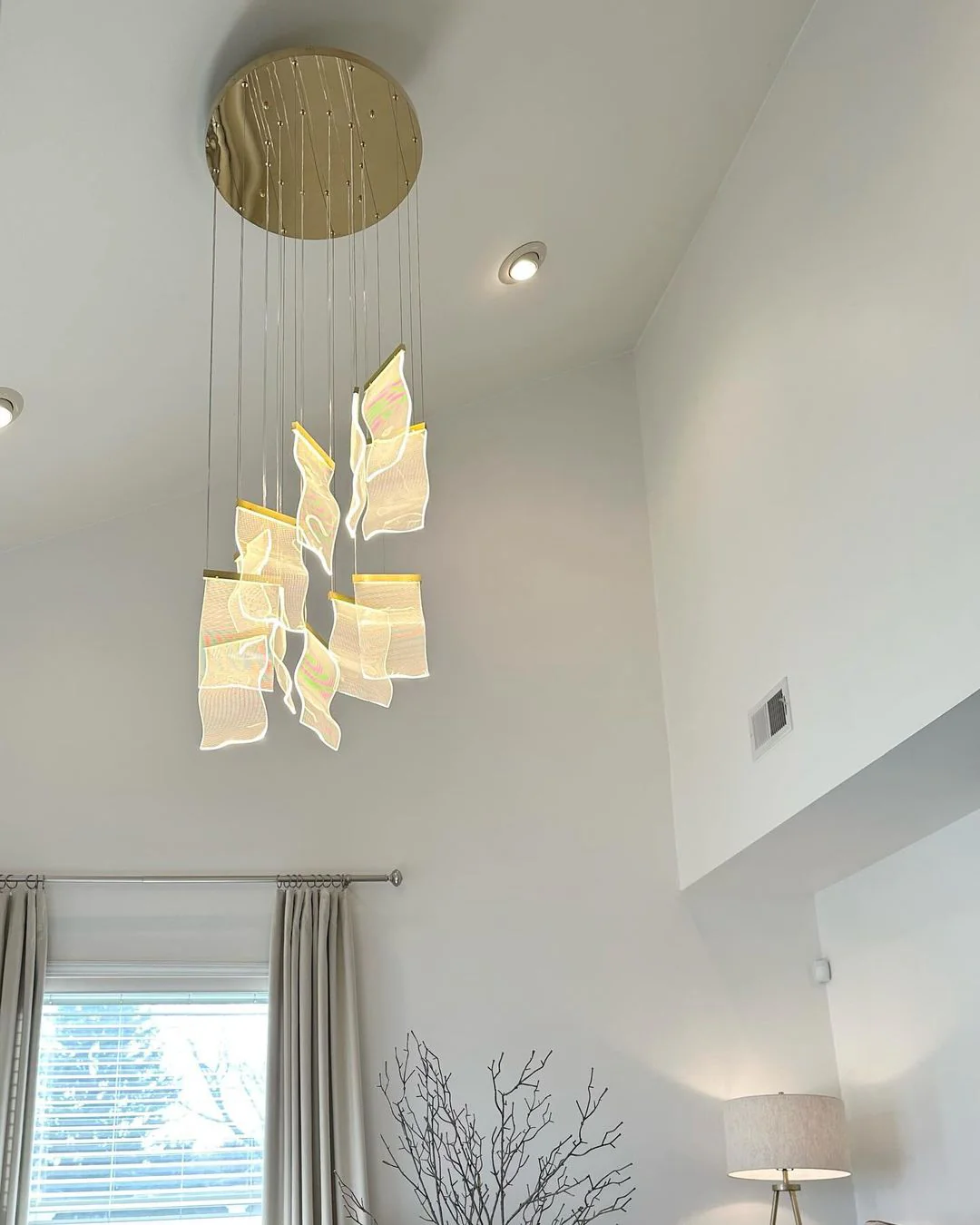 Extra Large Modern Acrylic Chandelier for Staircase/Foyer/Villa/Hall - Image 4