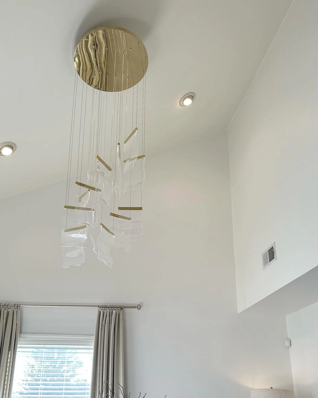Extra Large Modern Acrylic Chandelier for Staircase/Foyer/Villa/Hall - Image 6