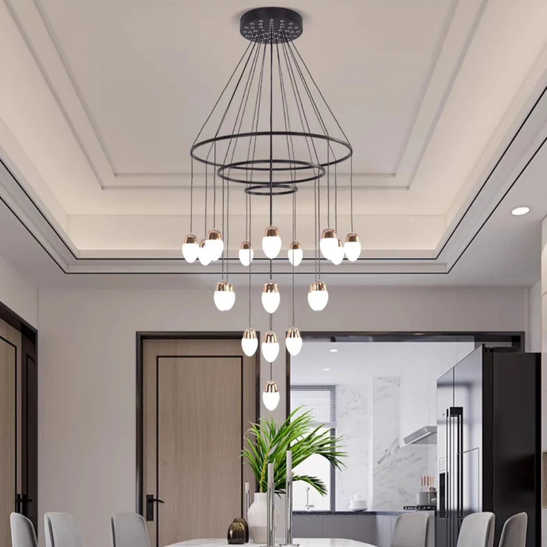 Extra Large Post-Modern Multi-tier Chandelier for High-ceiling Room/Stairs - Image 3