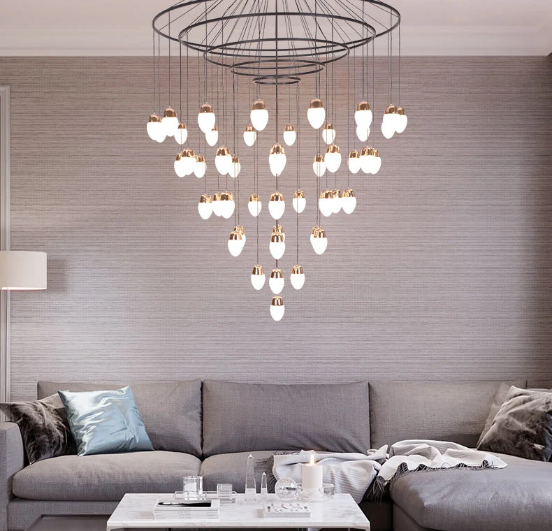 Extra Large Post-Modern Multi-tier Chandelier for High-ceiling Room/Stairs - Image 4