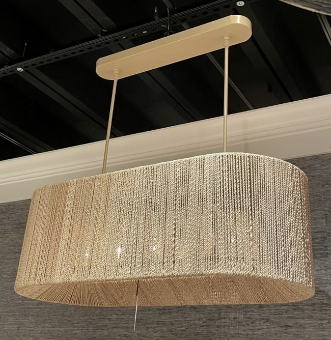 Farrington Abaca Linear Chandelier 42" - Image 3