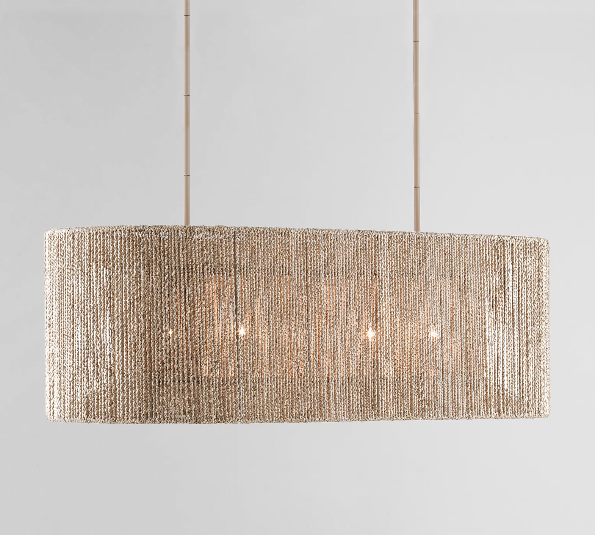 Farrington Abaca Linear Chandelier 42" - Image 4