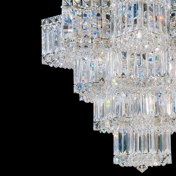 Fashion Star Shaped Chandelier Crystal Ceiling Light Fixture For Small Living Room/ Bedroom - Image 17