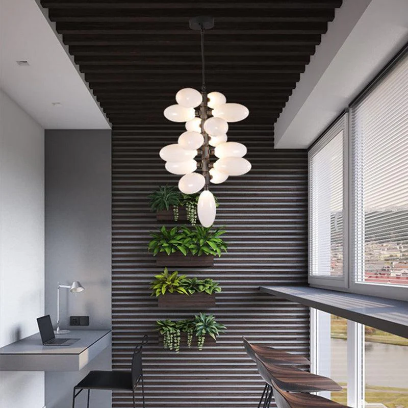 Kenneth Fashion Vertical Long Grape Chandelier - Image 3
