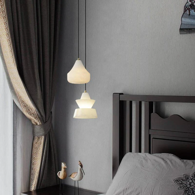 Felix Small Alabaster Pendant Light - Image 5