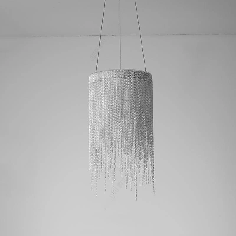 Flynn Aluminum Chain Tassel Pendant Light - Image 5