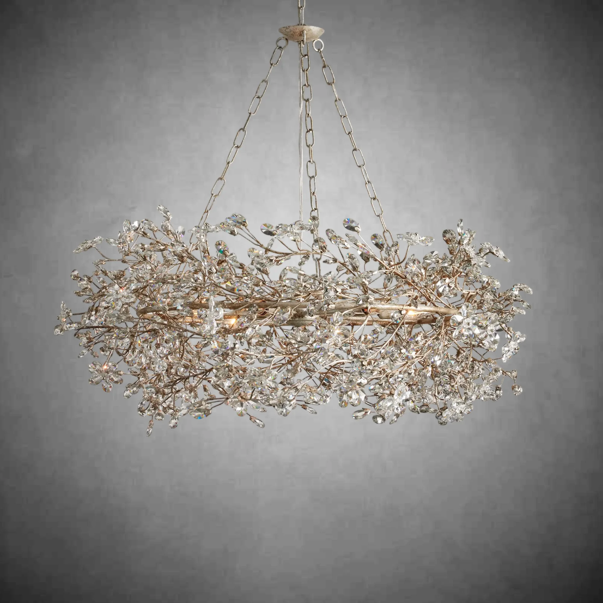 Fiore Crown Chandelier 39" 48" 60" - Image 10