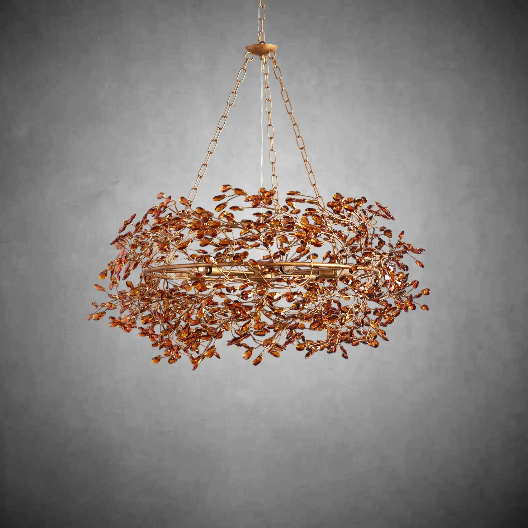 Fiore Crown Chandelier 39" 48" 60" - Image 11