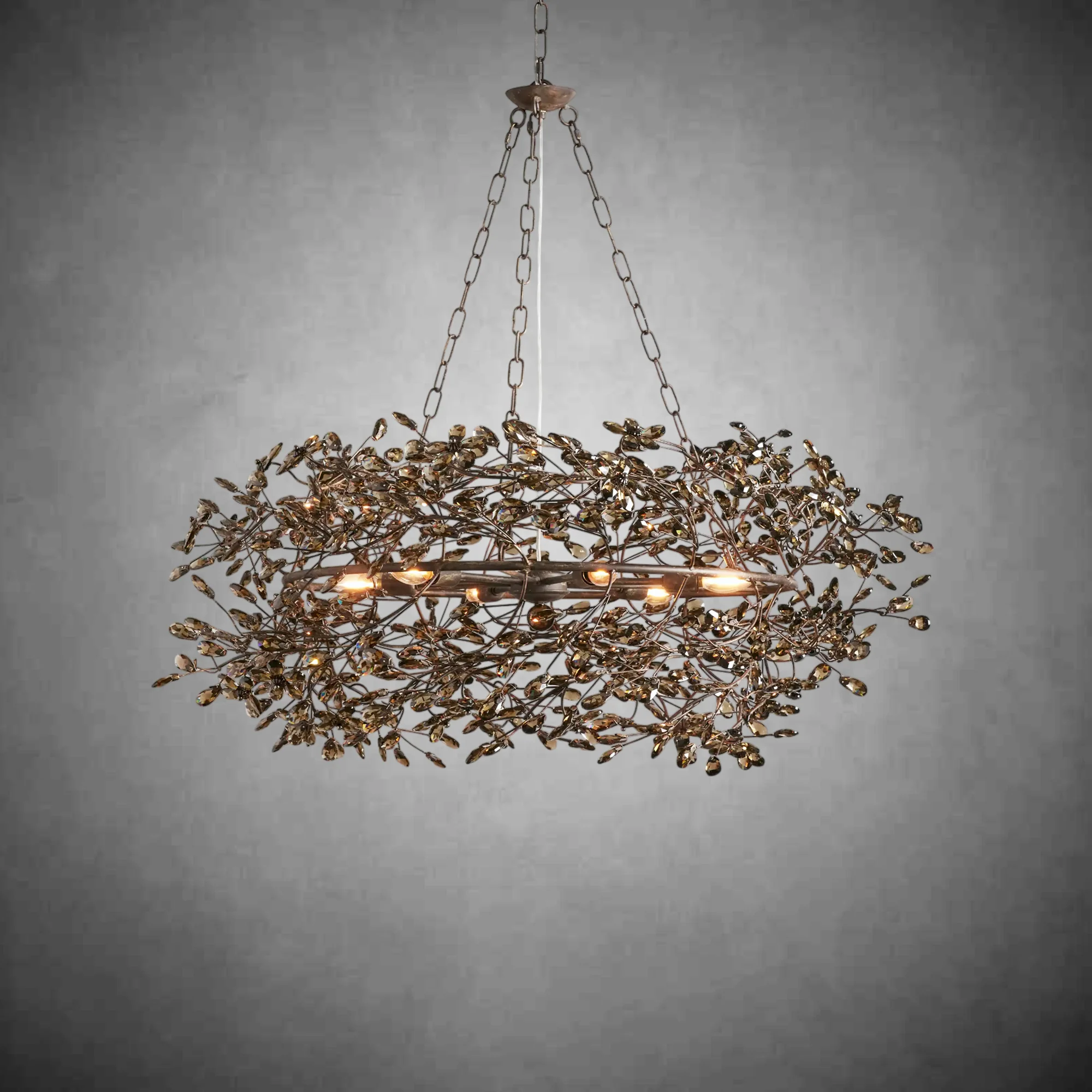 Fiore Crown Chandelier 39" 48" 60" - Image 12
