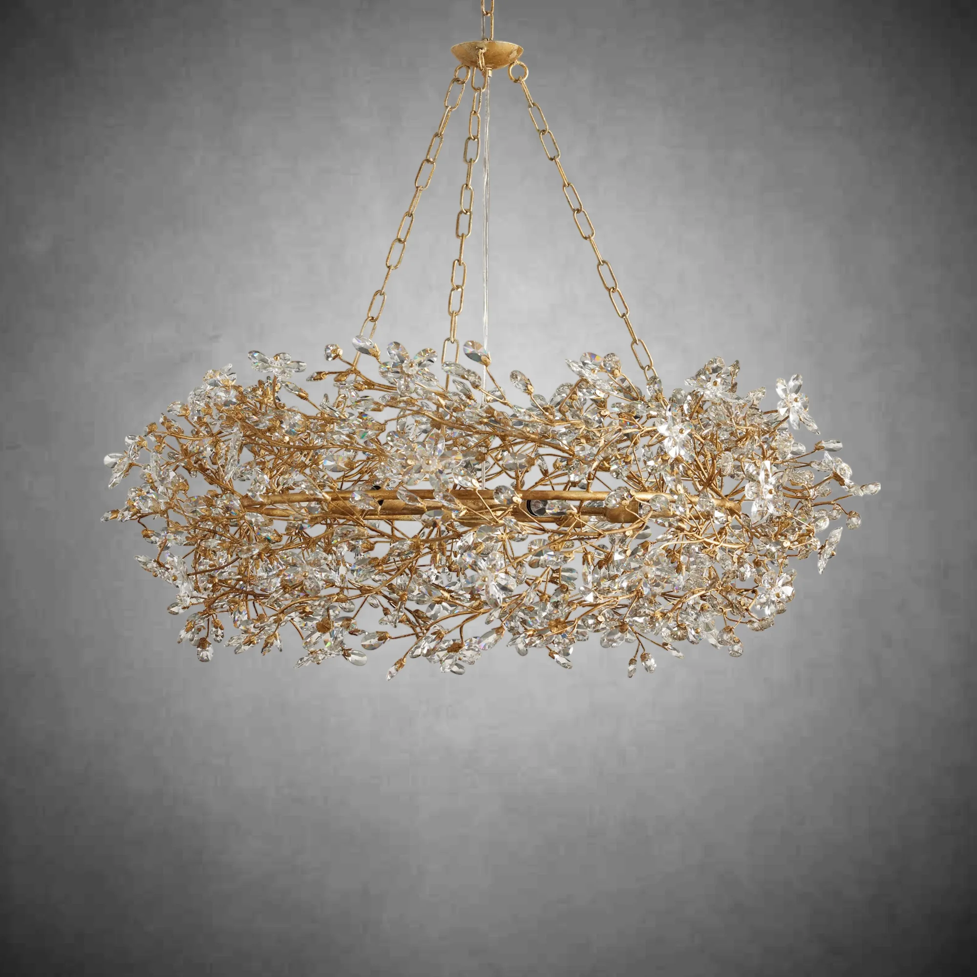 Fiore Crown Chandelier 39" 48" 60" - Image 14