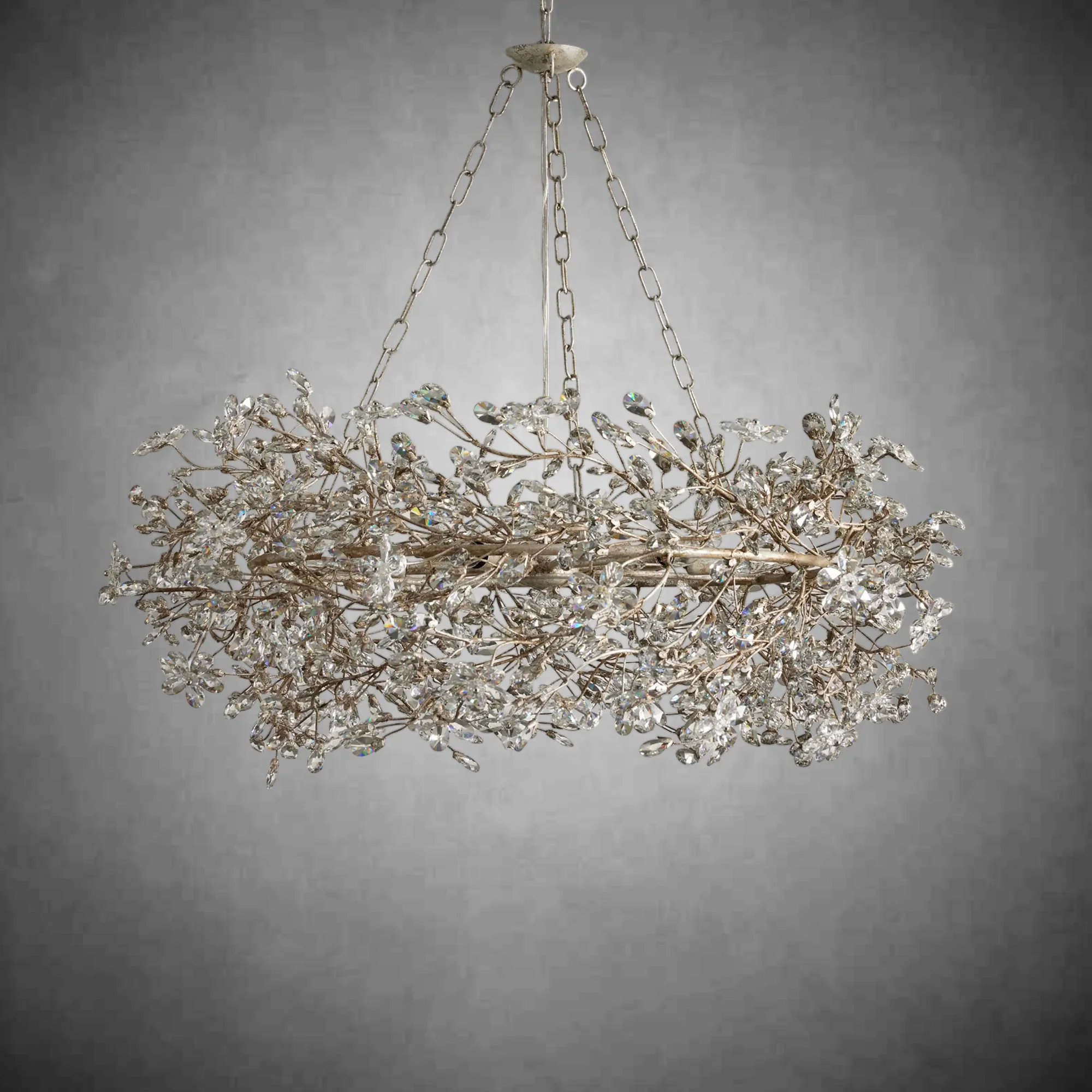 Fiore Crown Chandelier 39" 48" 60" - Image 15