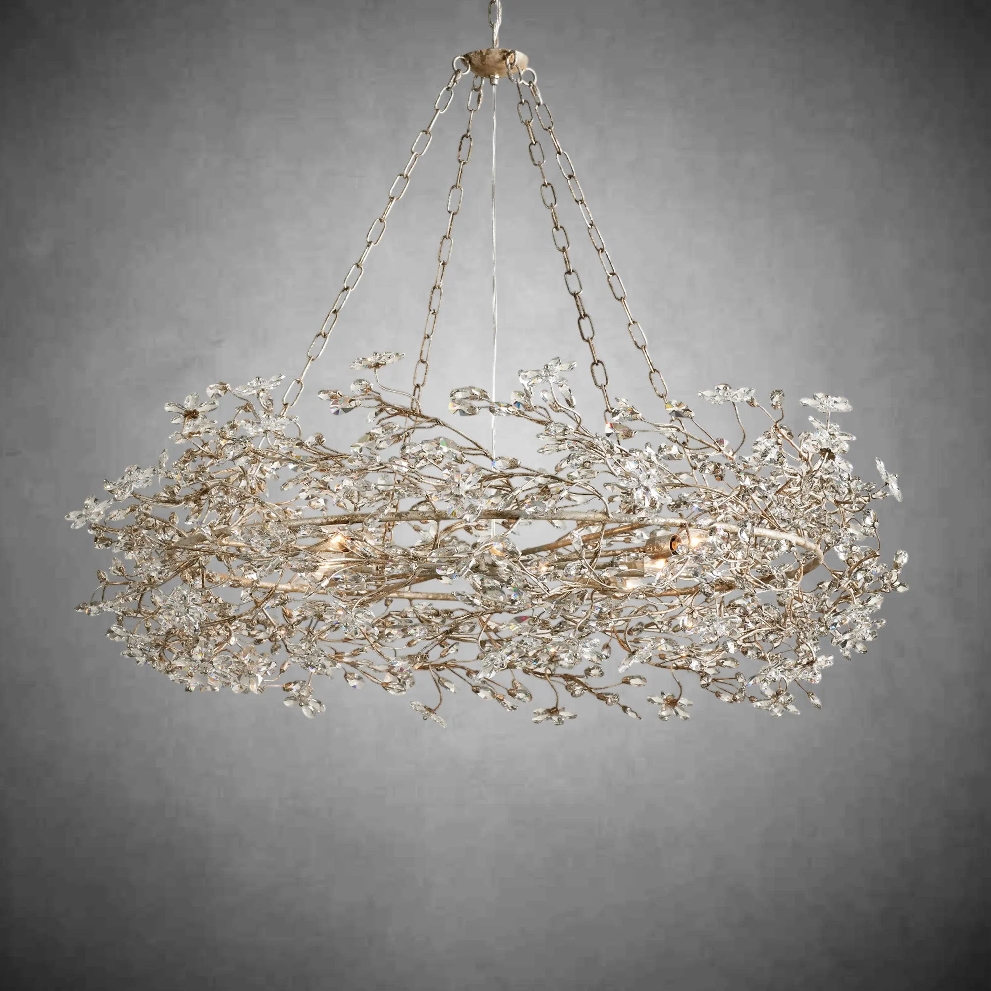 Fiore Crown Chandelier 39" 48" 60" - Image 23
