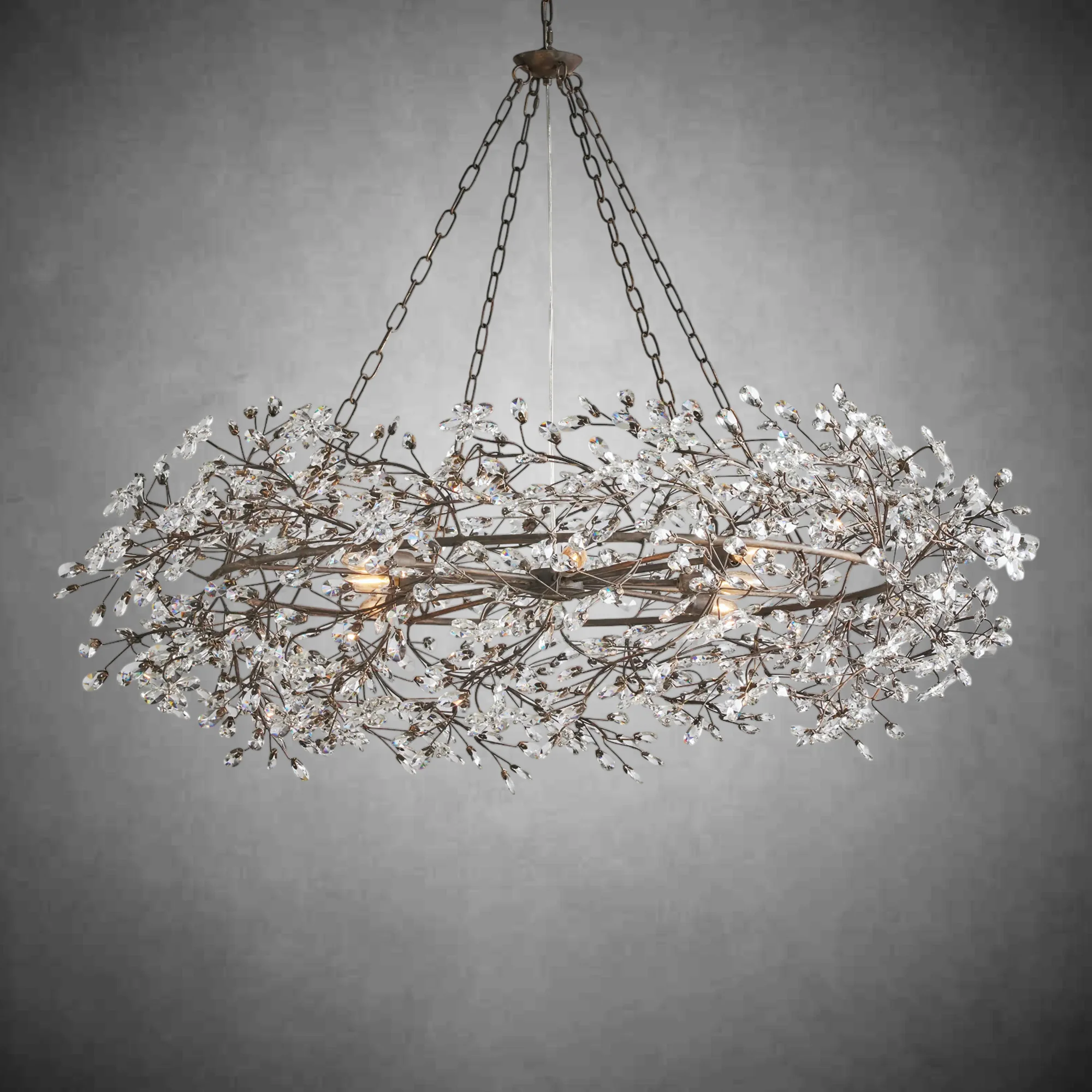 Fiore Crown Chandelier 39" 48" 60" - Image 25