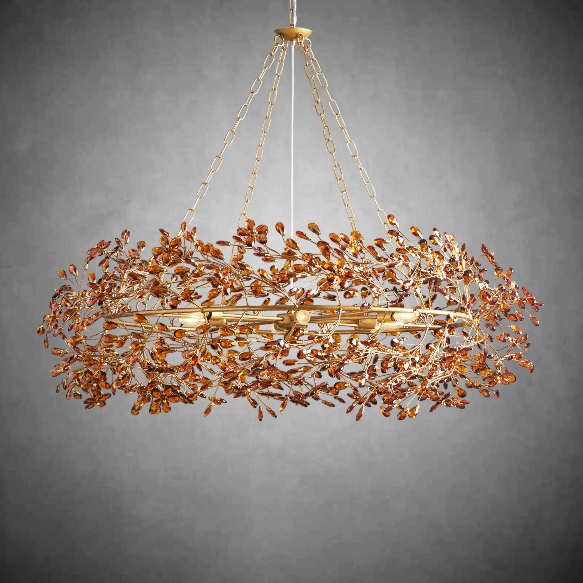 Fiore Crown Chandelier 39" 48" 60" - Image 26