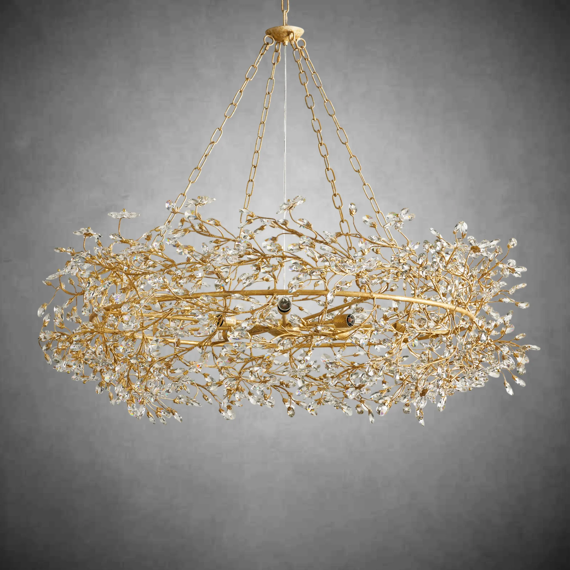 Fiore Crown Chandelier 39" 48" 60" - Image 28