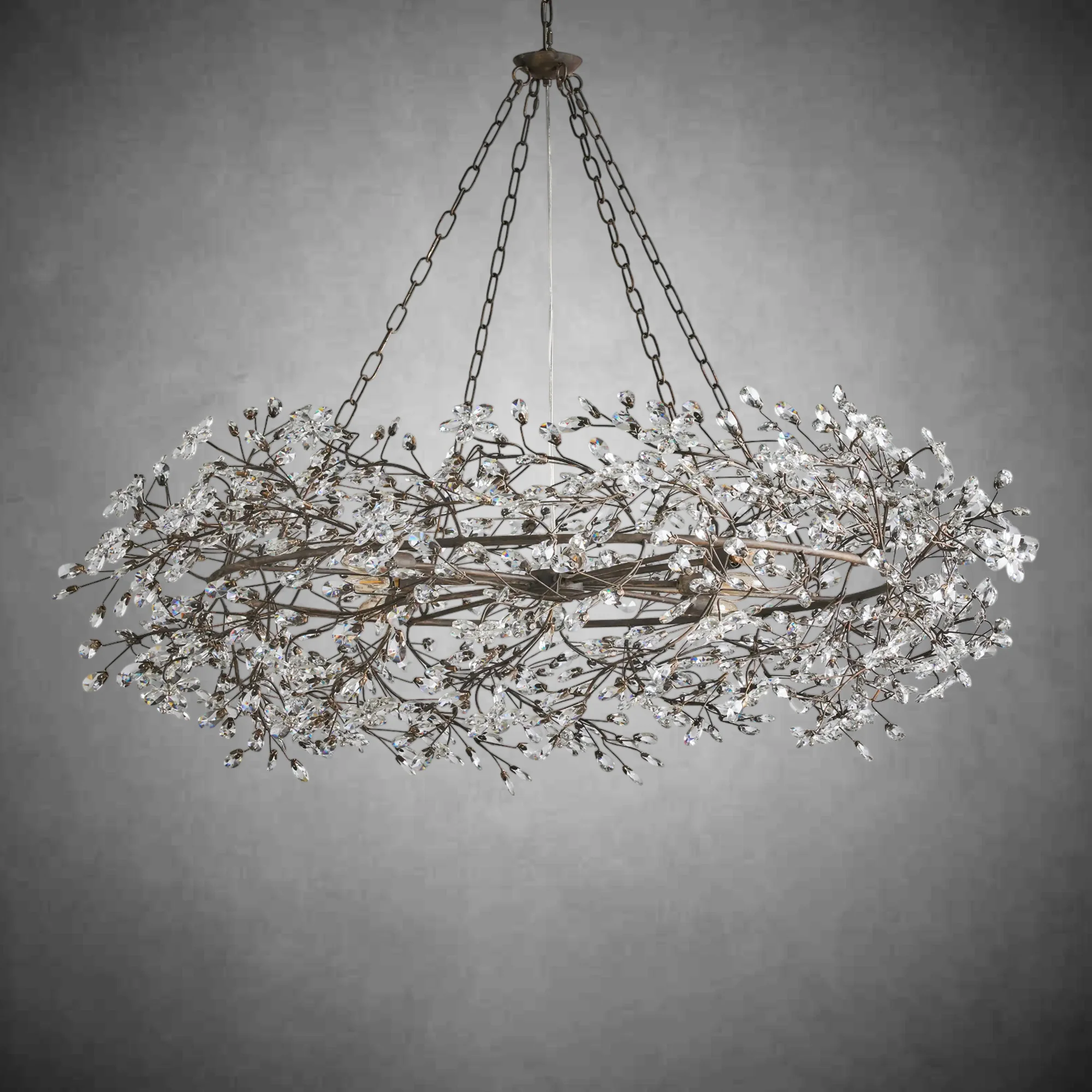 Fiore Crown Chandelier 39" 48" 60" - Image 29