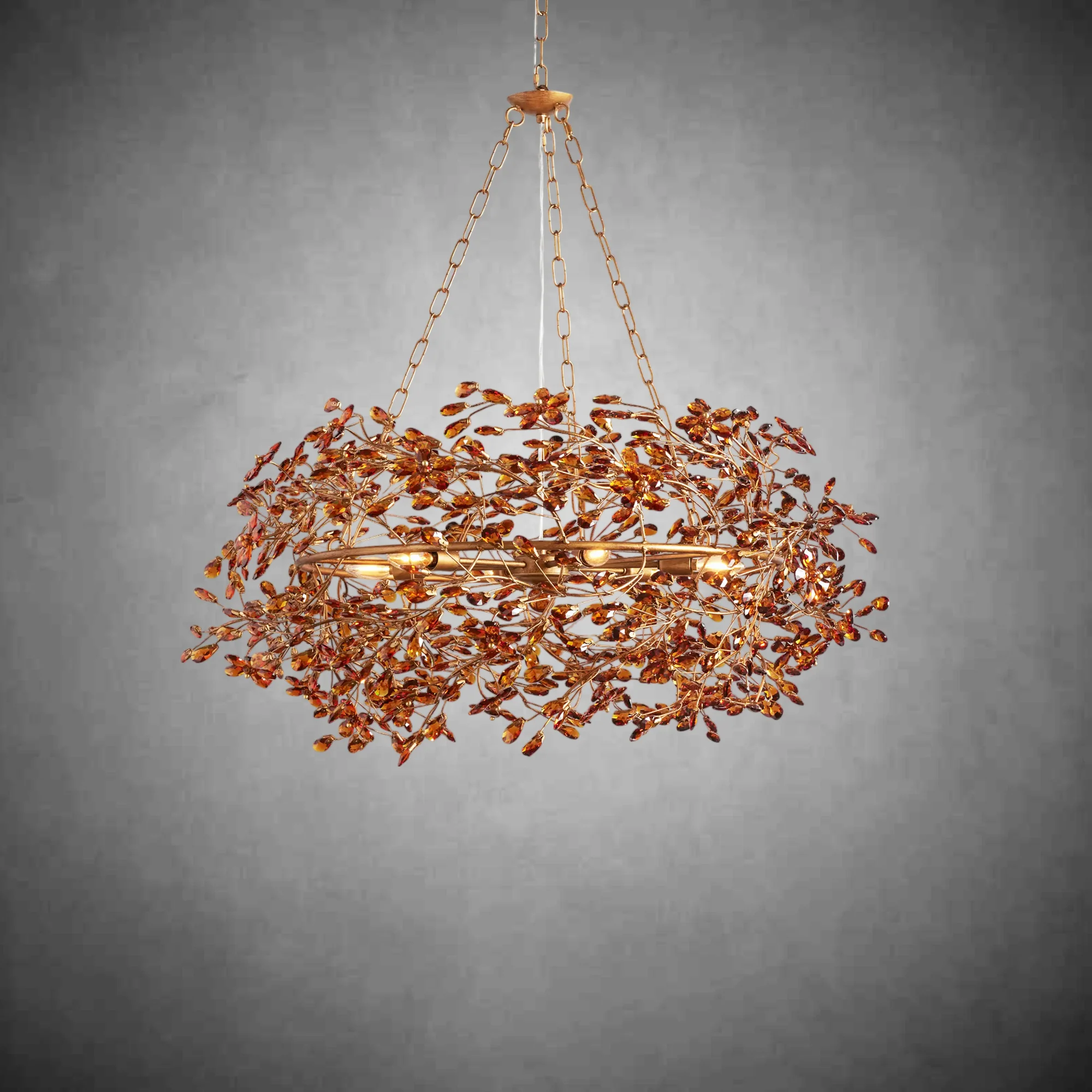 Fiore Crown Chandelier 39" 48" 60" - Image 3