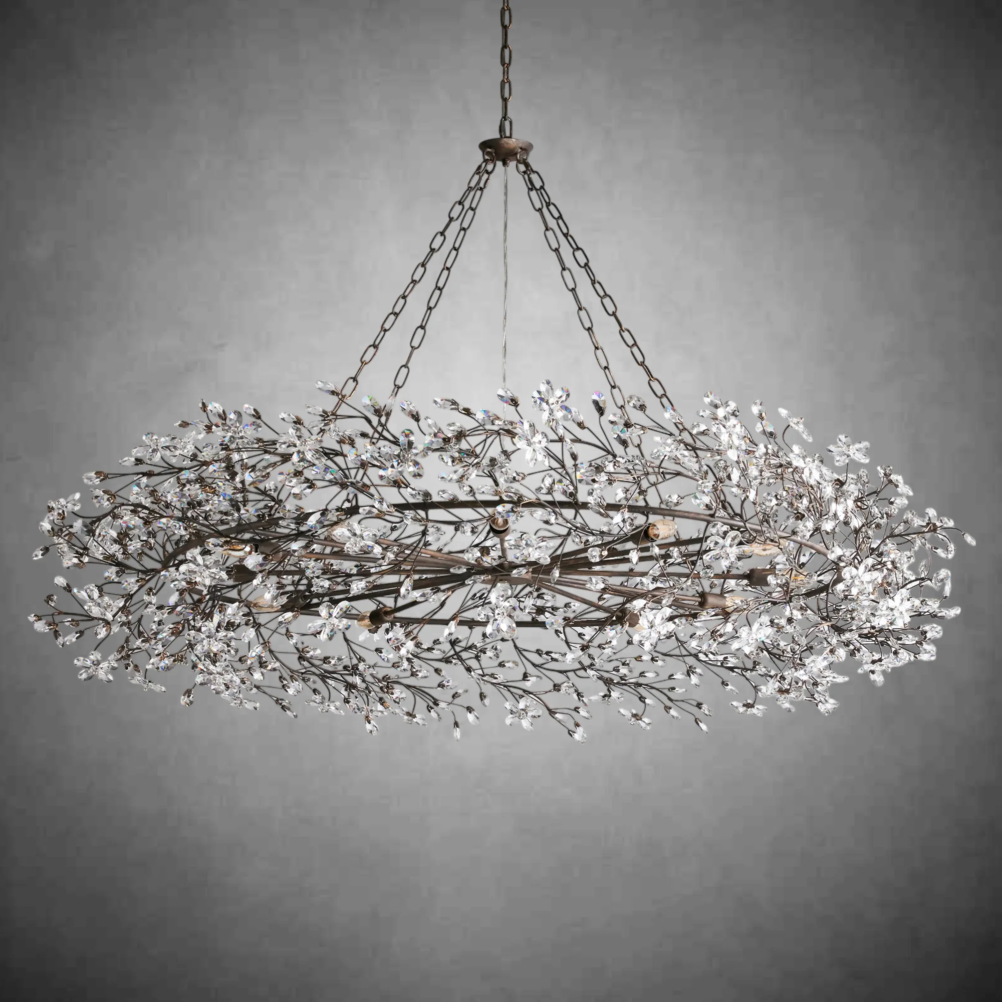 Fiore Crown Chandelier 39" 48" 60" - Image 31