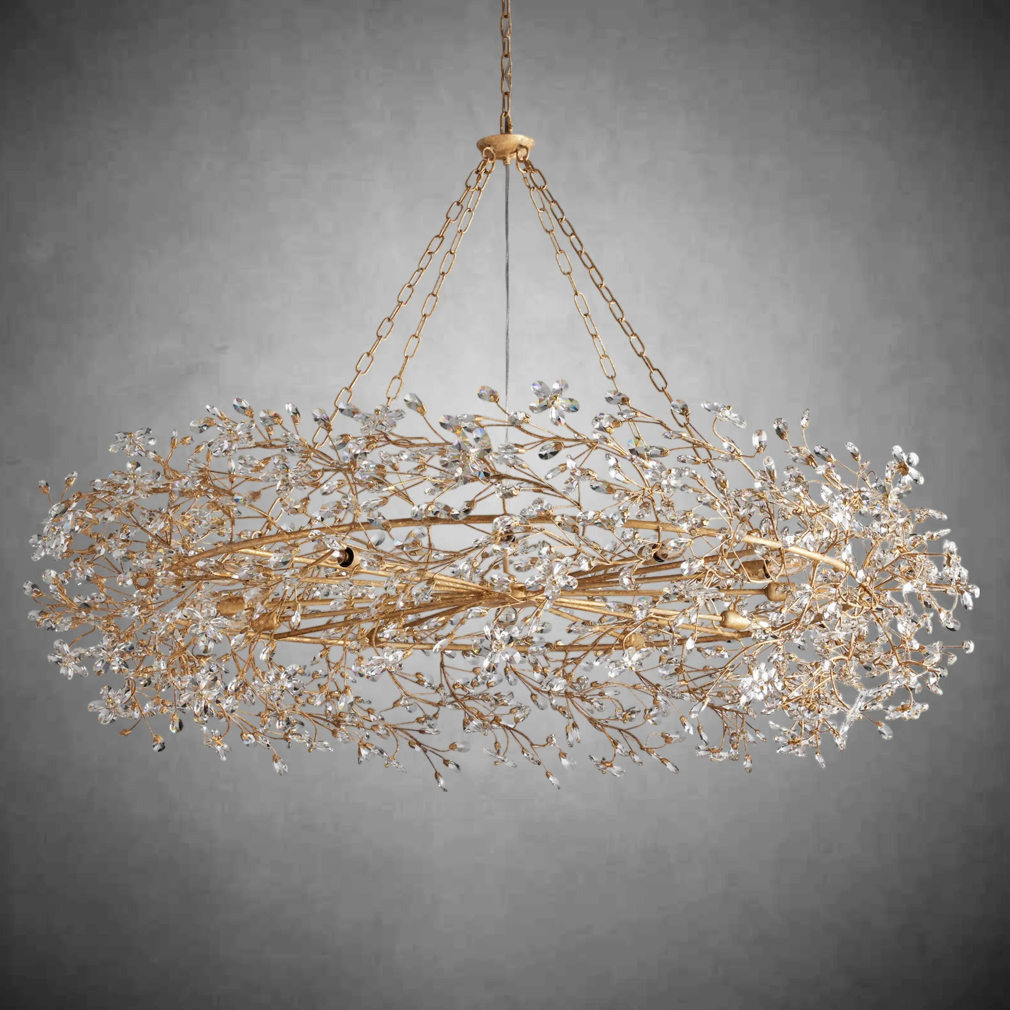 Fiore Crown Chandelier 39" 48" 60" - Image 33