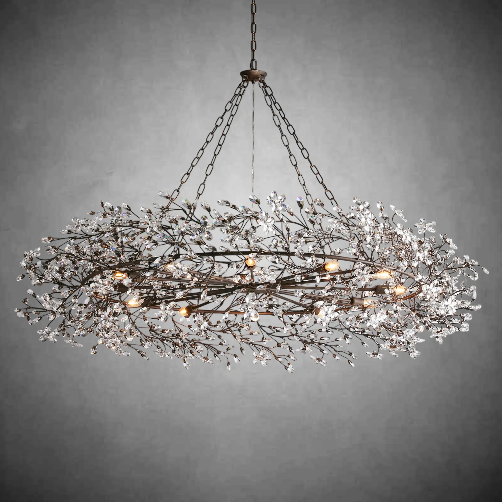 Fiore Crown Chandelier 39" 48" 60" - Image 34