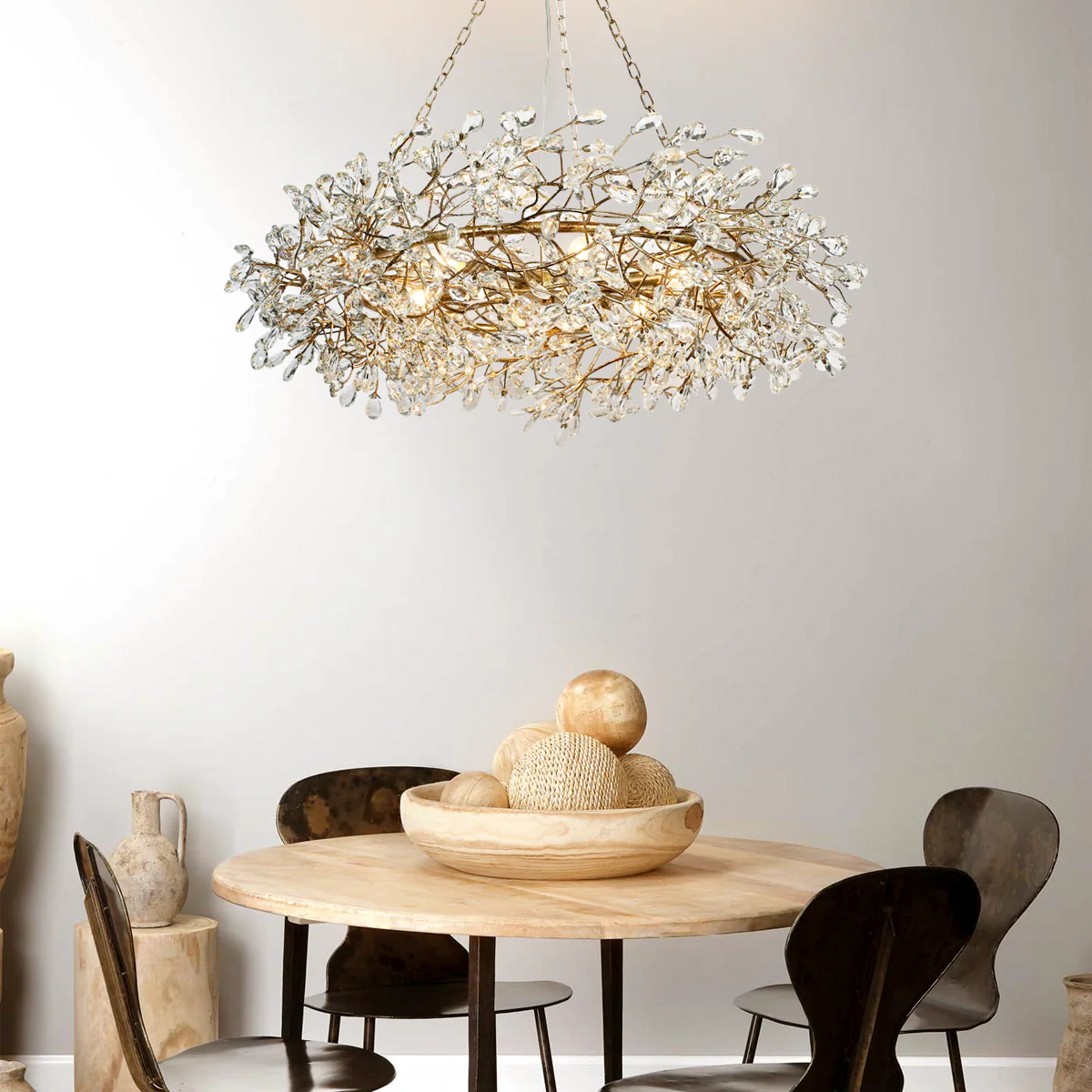 Fiore Crown Chandelier 39" 48" 60" - Image 4